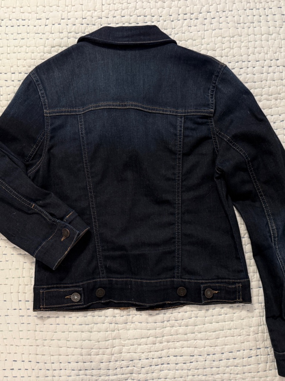 Mavi Dark Blue Denim Jacket - Women's Jean Jacket - Picture 3 of 7